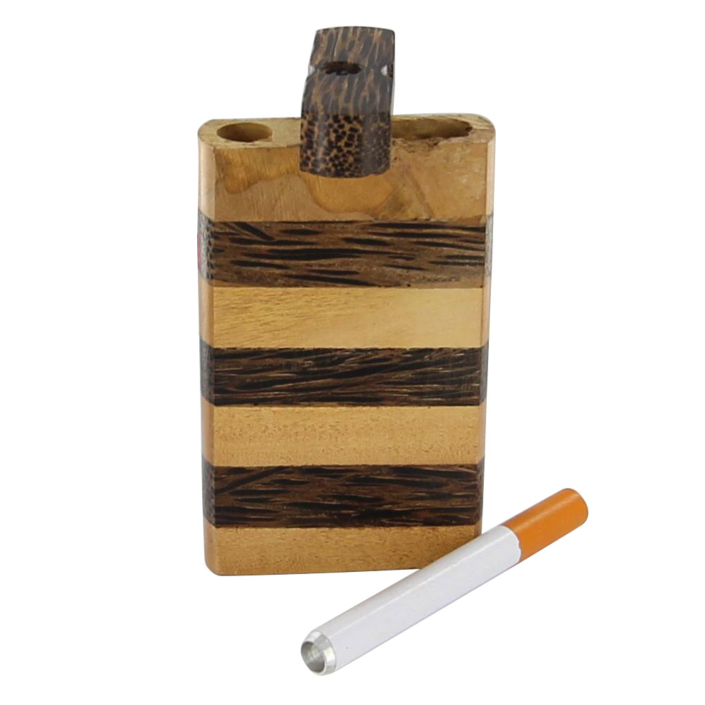 Wooden Cigarette Kalenjin TOBACCO Case Dugout