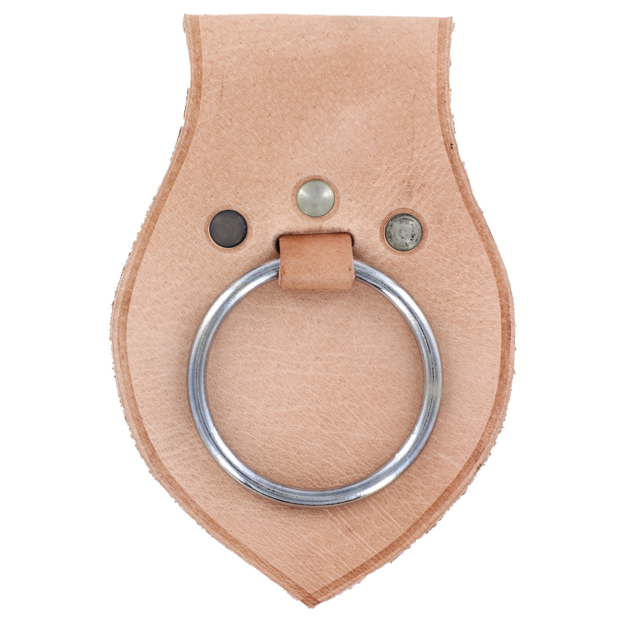Genuine Leather UNIVERSAL Axe Frog | Natural Tan
