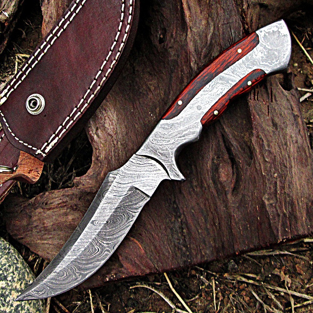 Yukon Timber Full Tang Damascus KNIFE