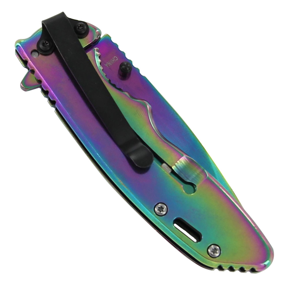 Hunt For Life Good Intentions Spring Assist Knife