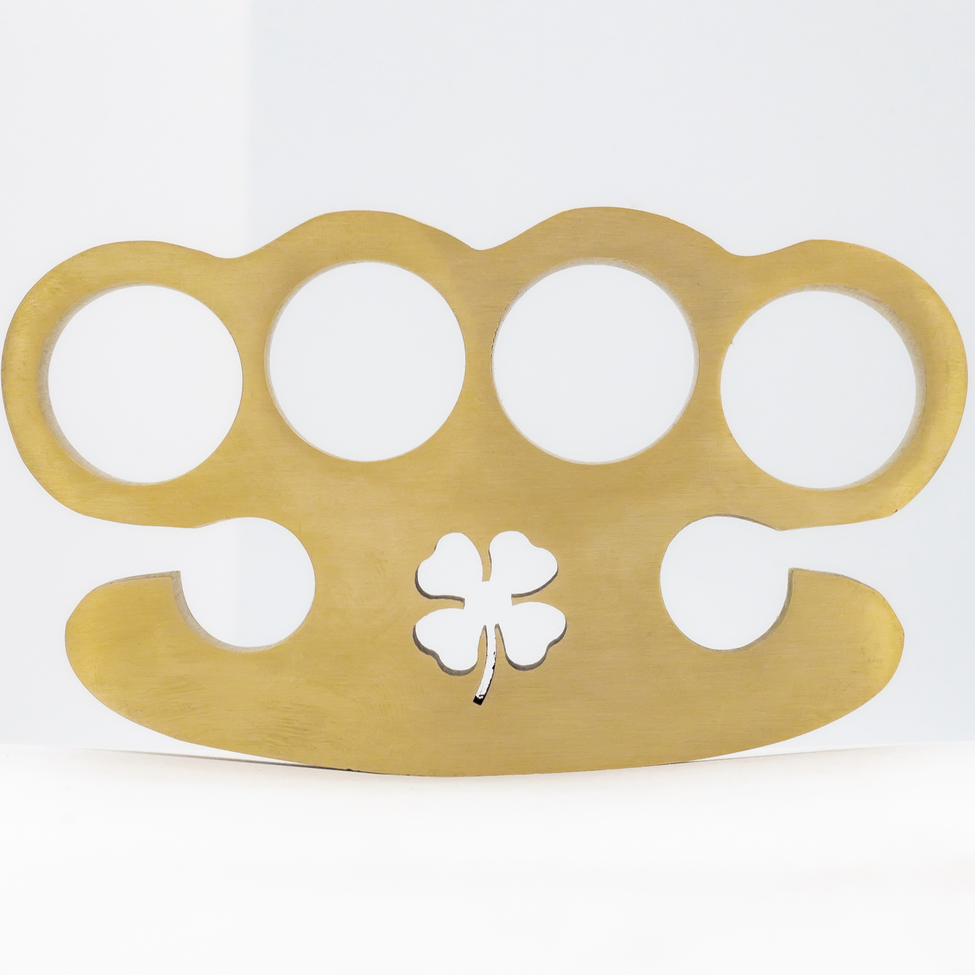 Lucky CHARM 100% Pure Brass Knuckle Paper Weight Accessory