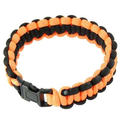 High Visibility Knotted Paracord Bracelet 8.5ft
