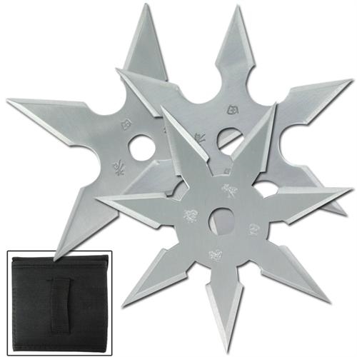 Khoga Ninja Sure STICK Throwing Star 3pcs Set