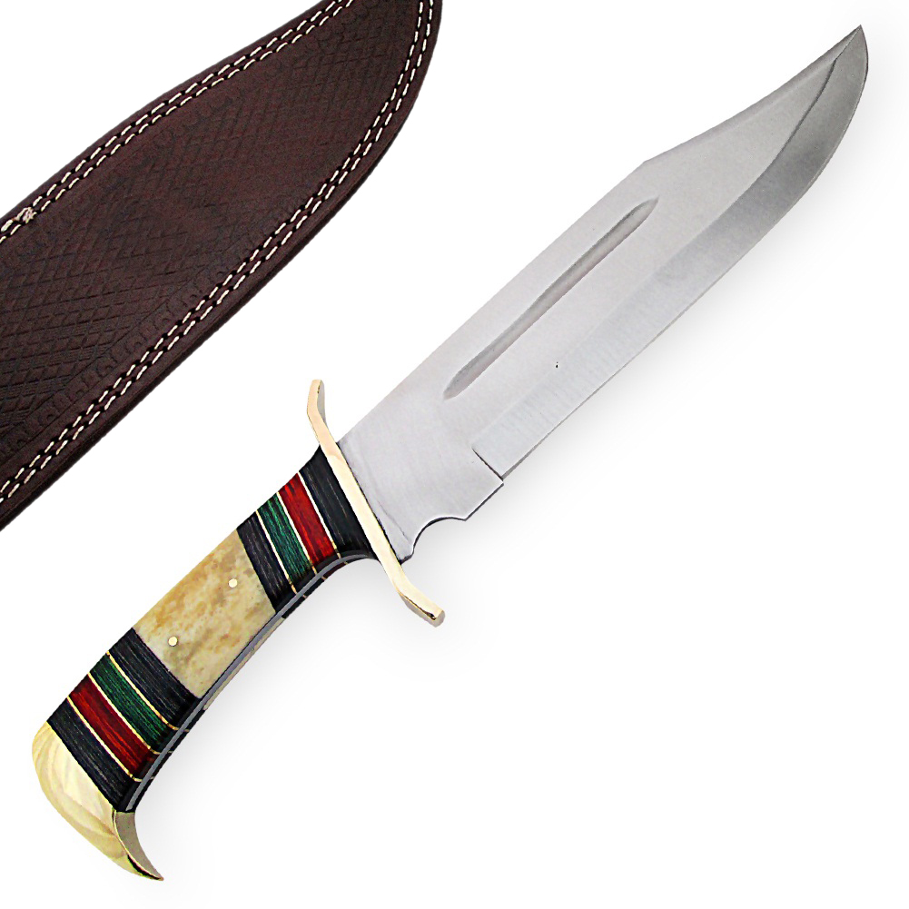 Full Tang Mediterranean Basin Fixed Blade Bowie KNIFE