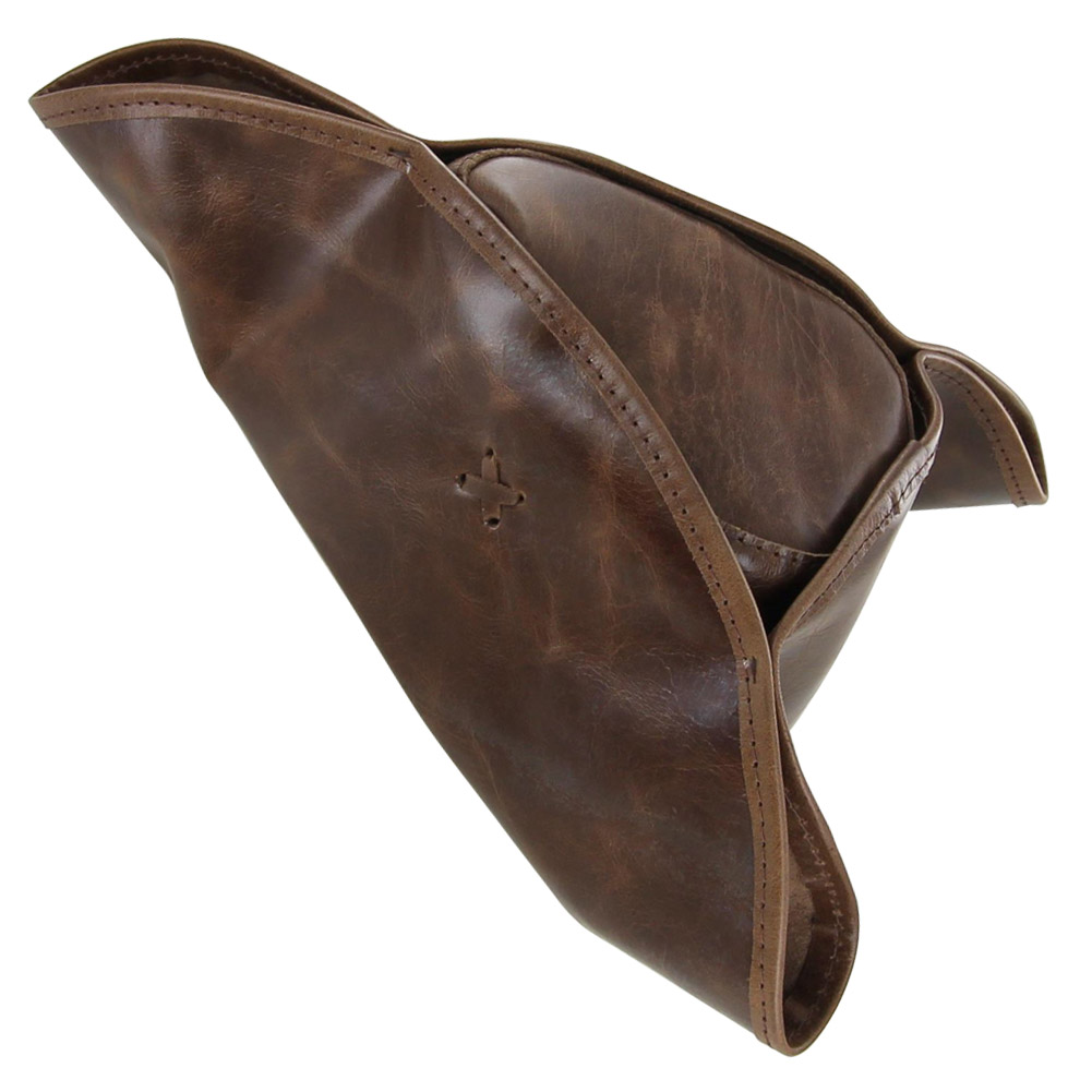 Leather Tricon Port Royal Pirate HAT