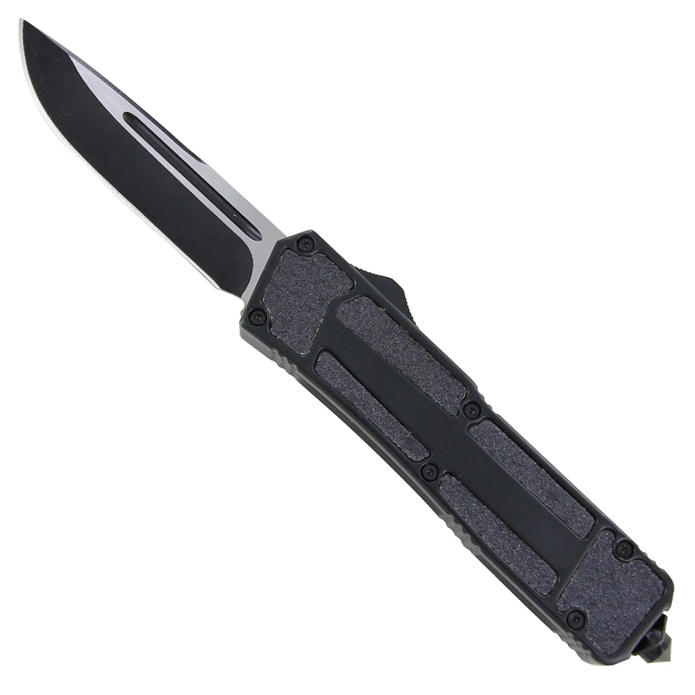 Automatic Titan Black OTF Dual Action KNIFE