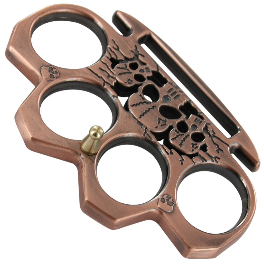 Deaths Triad Copper Knuckle BUCKLE