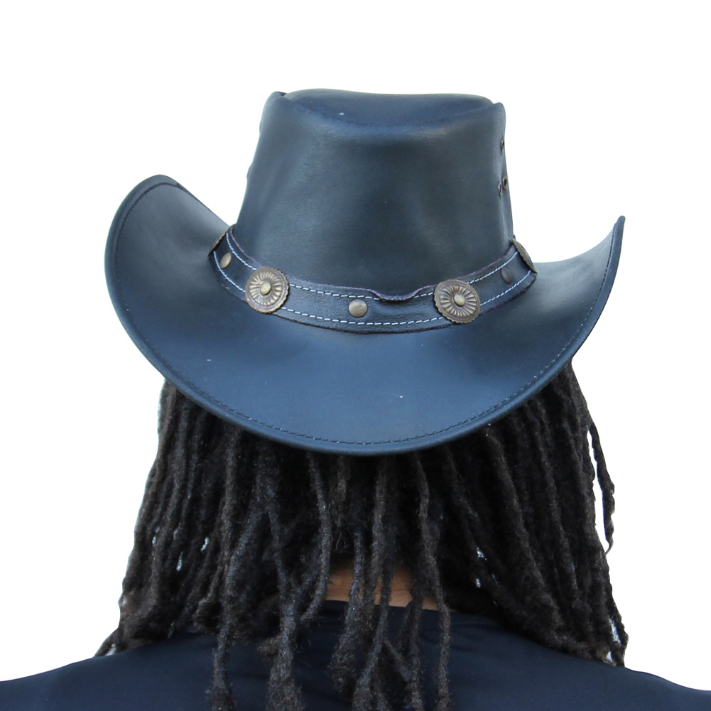 Outdoor Leather American Stockyard HAT
