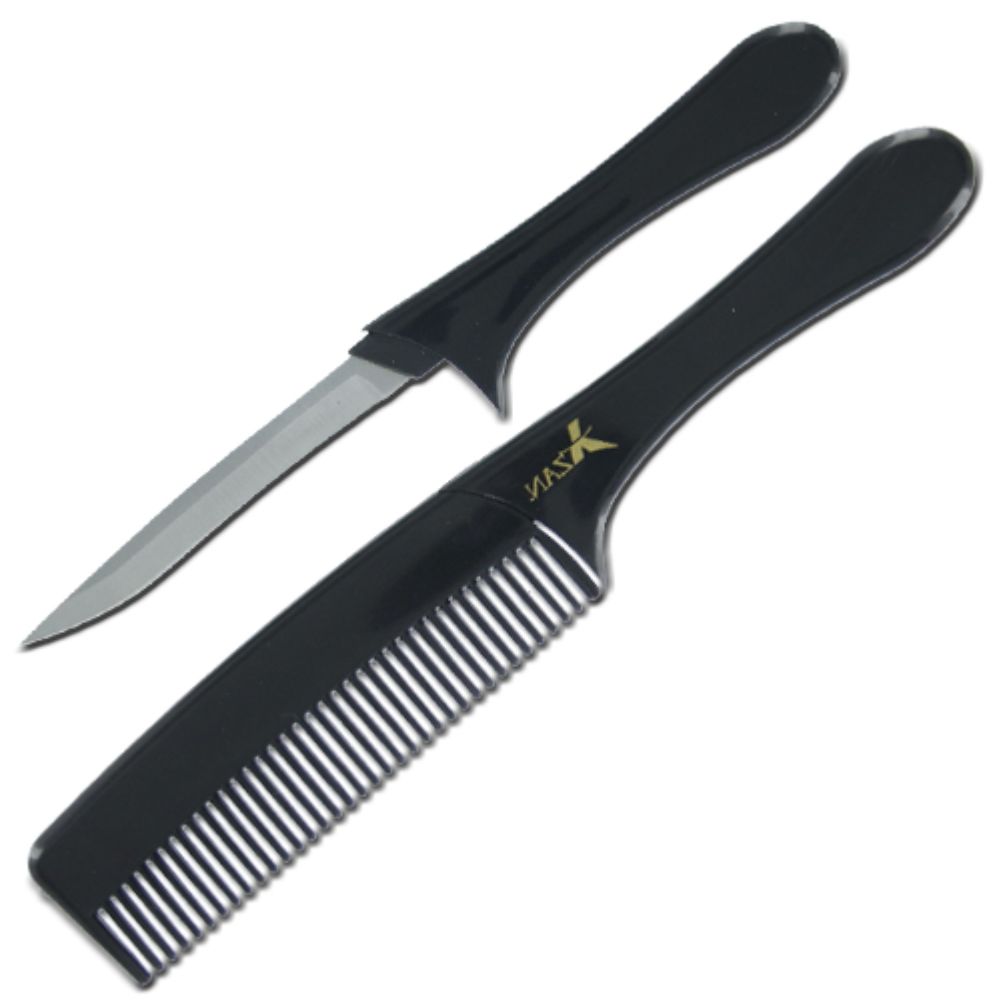Azan Warden Tactical Self Defense BLACK Comb