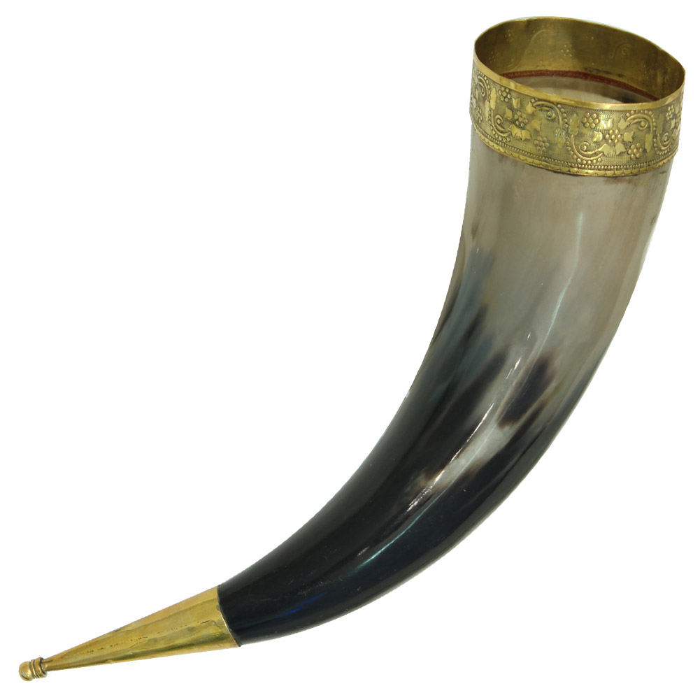 Viking WEDDING Ceremonial Drinking Horn with stand