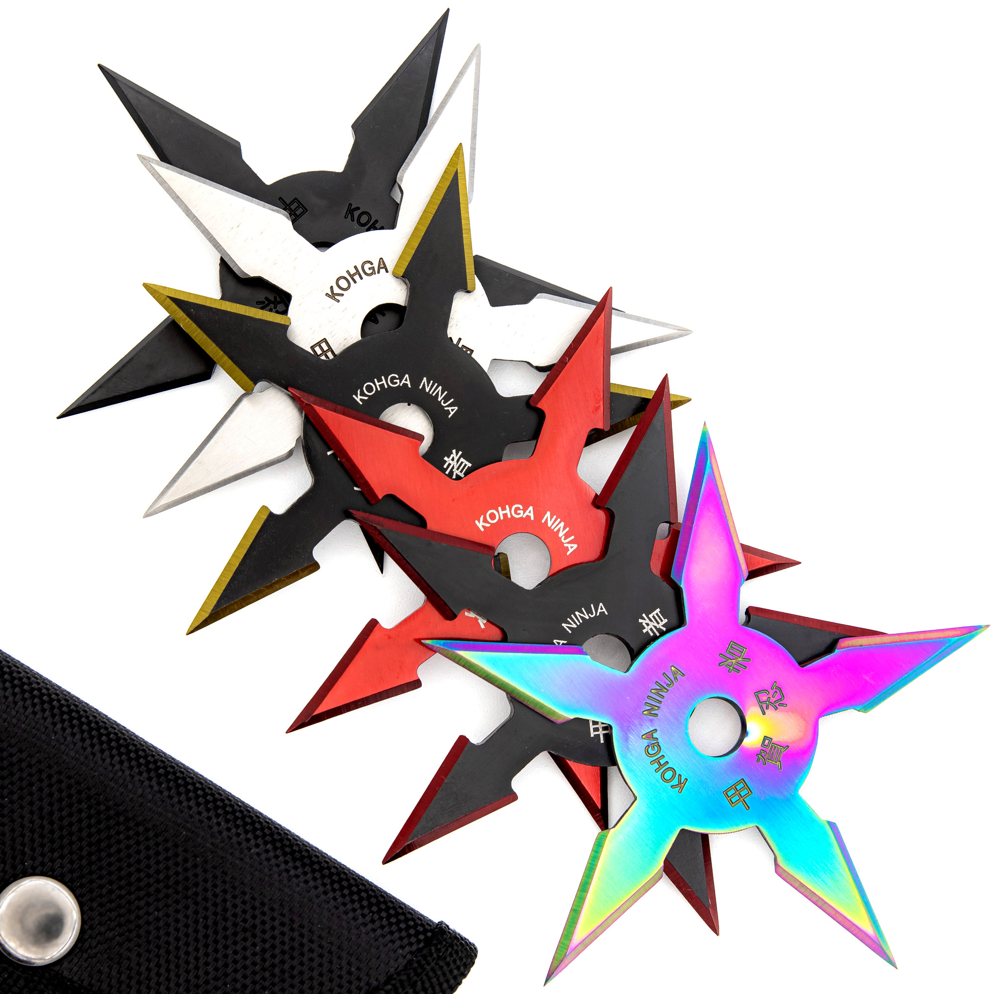 KohgA NinjA ShurikEn FivE Point Throwing STAR | ChoosE Your Color