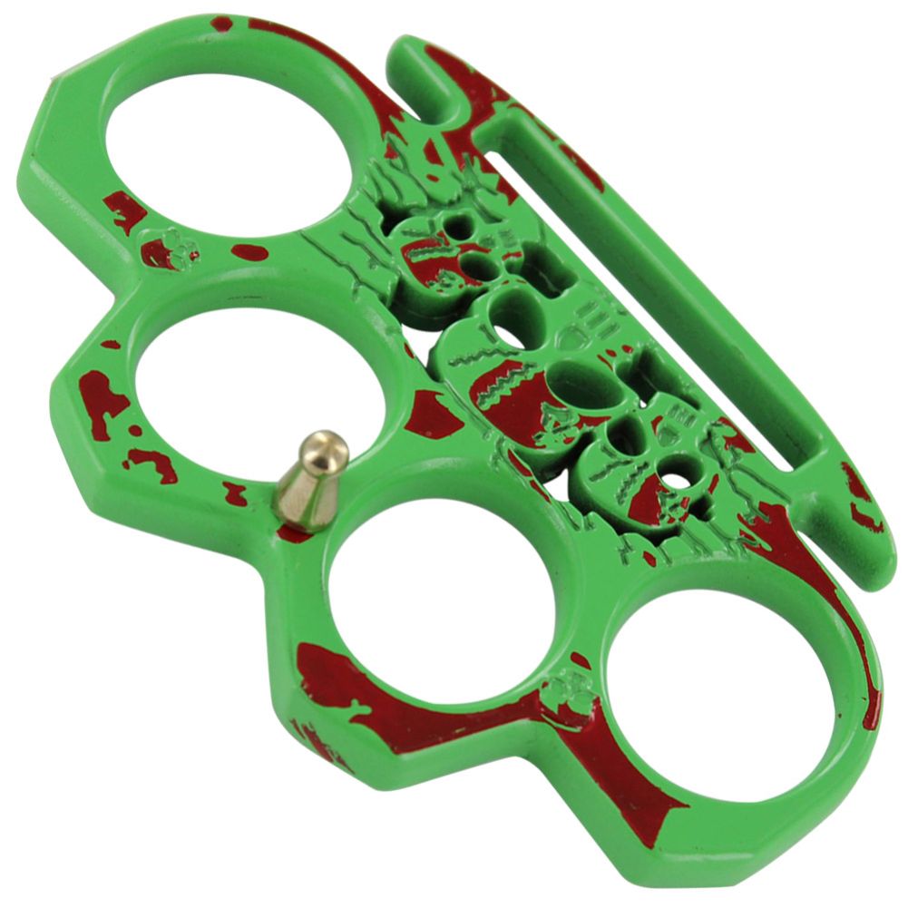 Deaths Triad Blood Splatter Knuckle BUCKLE