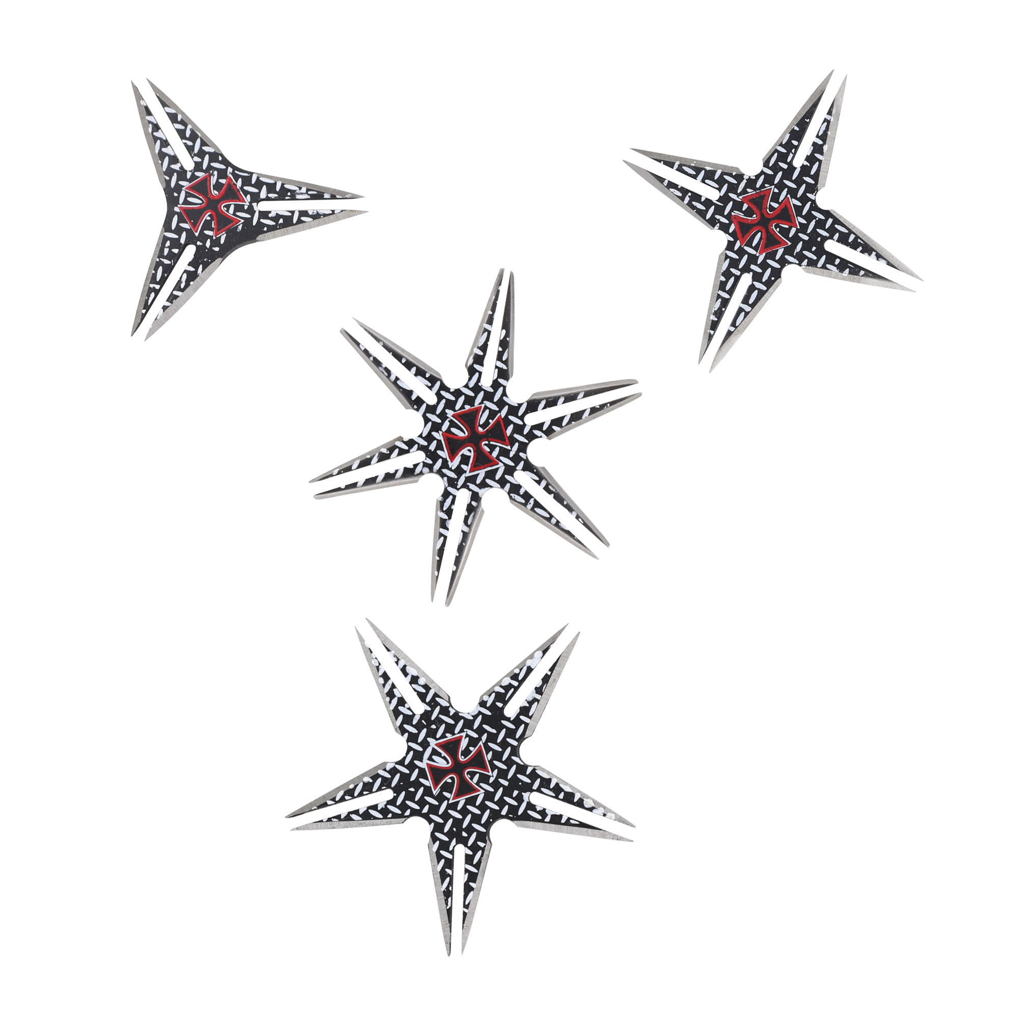 ArmorEd NinjA 4pcs Throwing STAR SEt