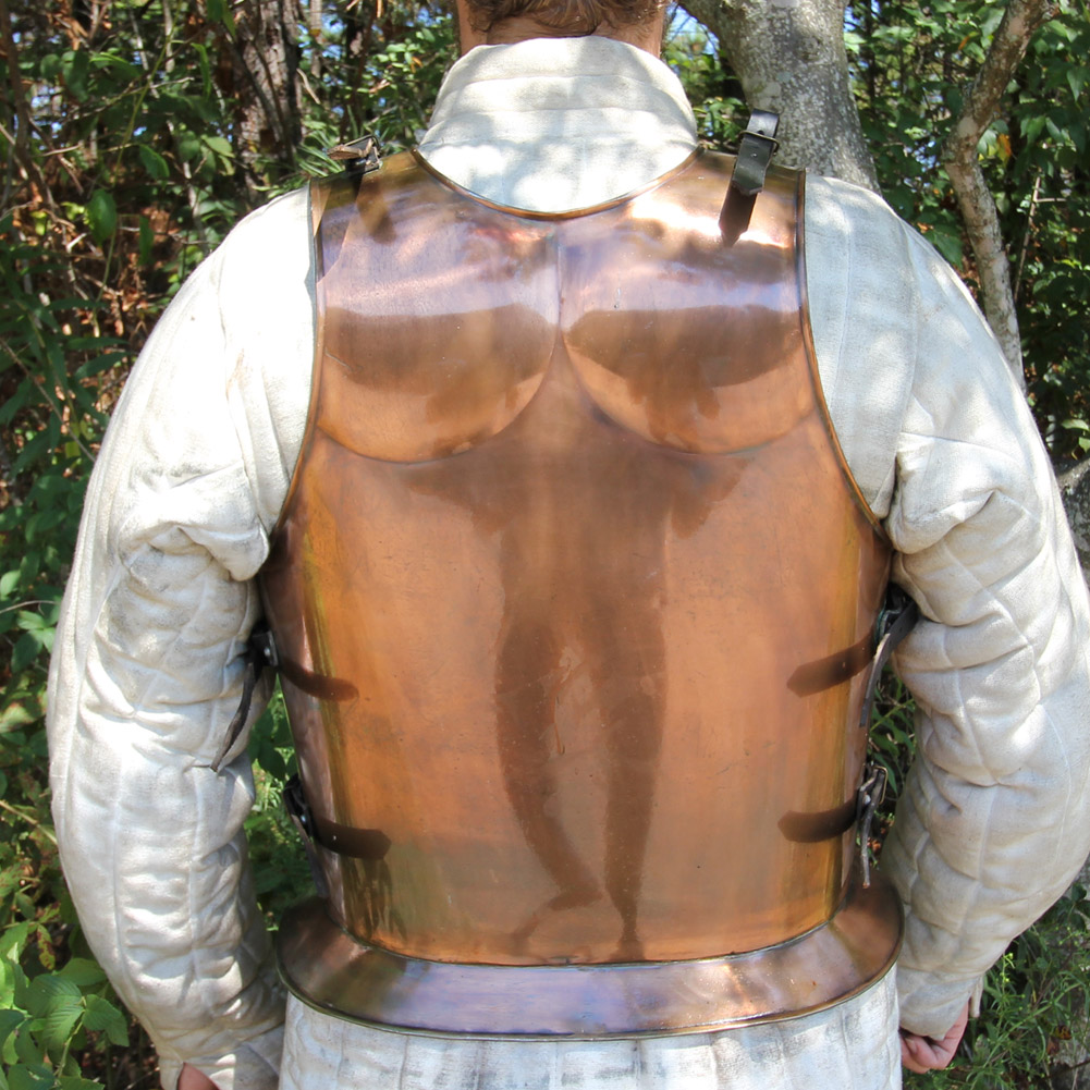 Medieval Muscle Body Armor Cuirass Brass Finish