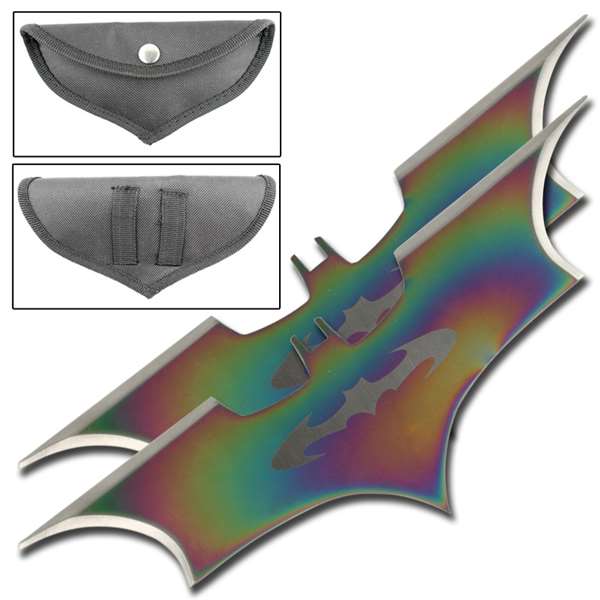 Fantasy Dark Bat Thrower Set Titanium