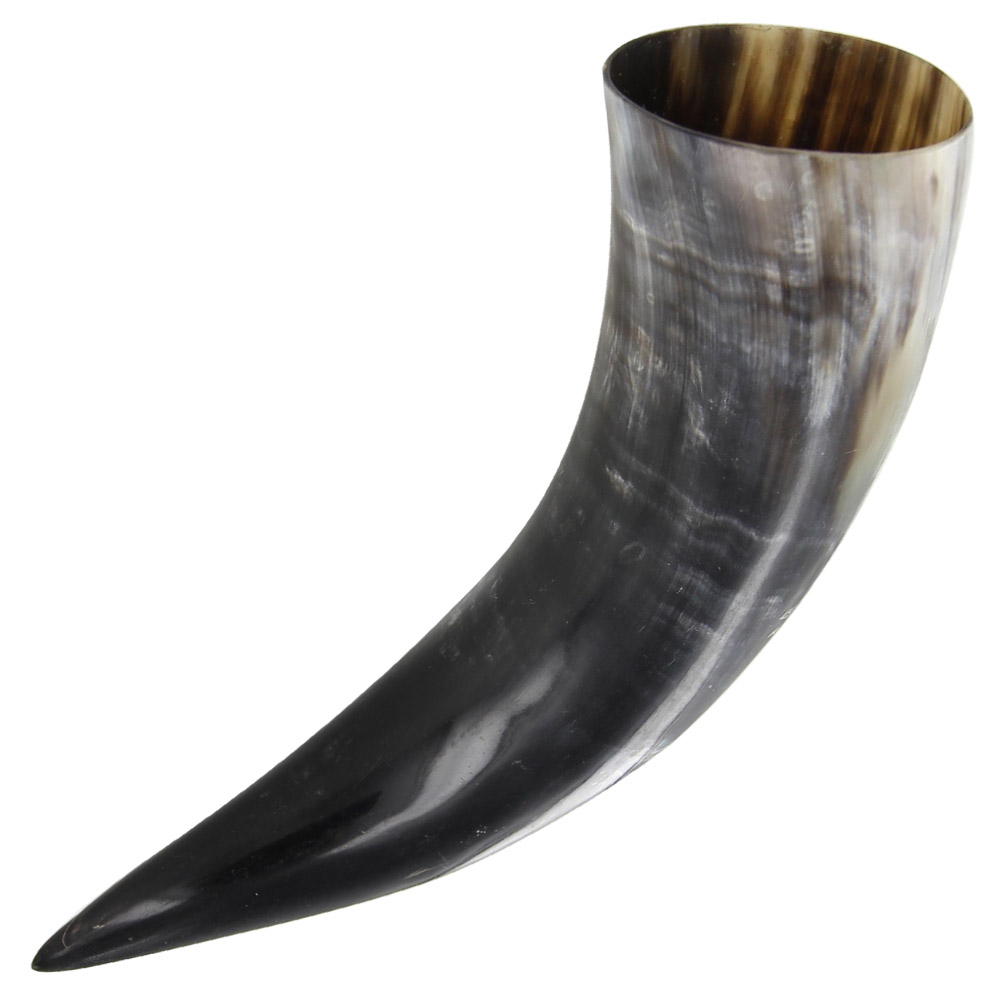 EAGLE Medieval Drinking Horn
