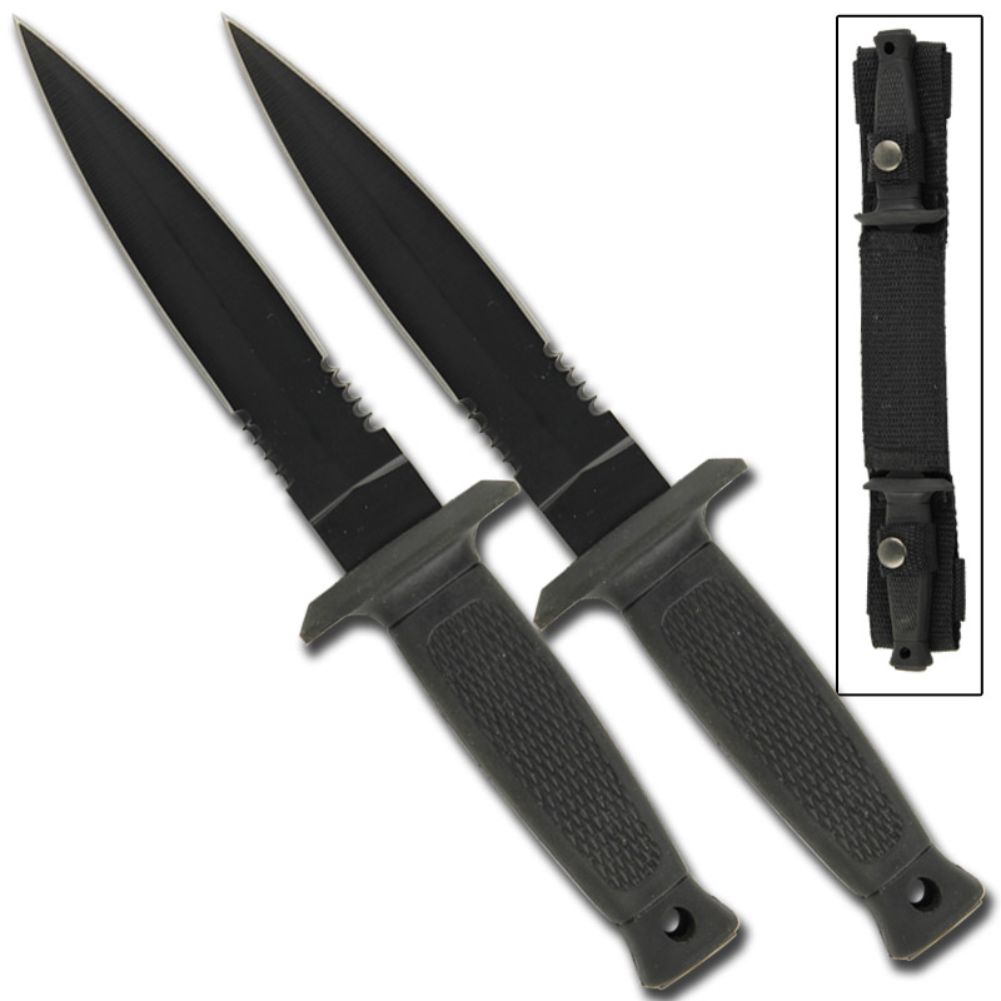 Double Take Special Agent  BOOT Knife Set