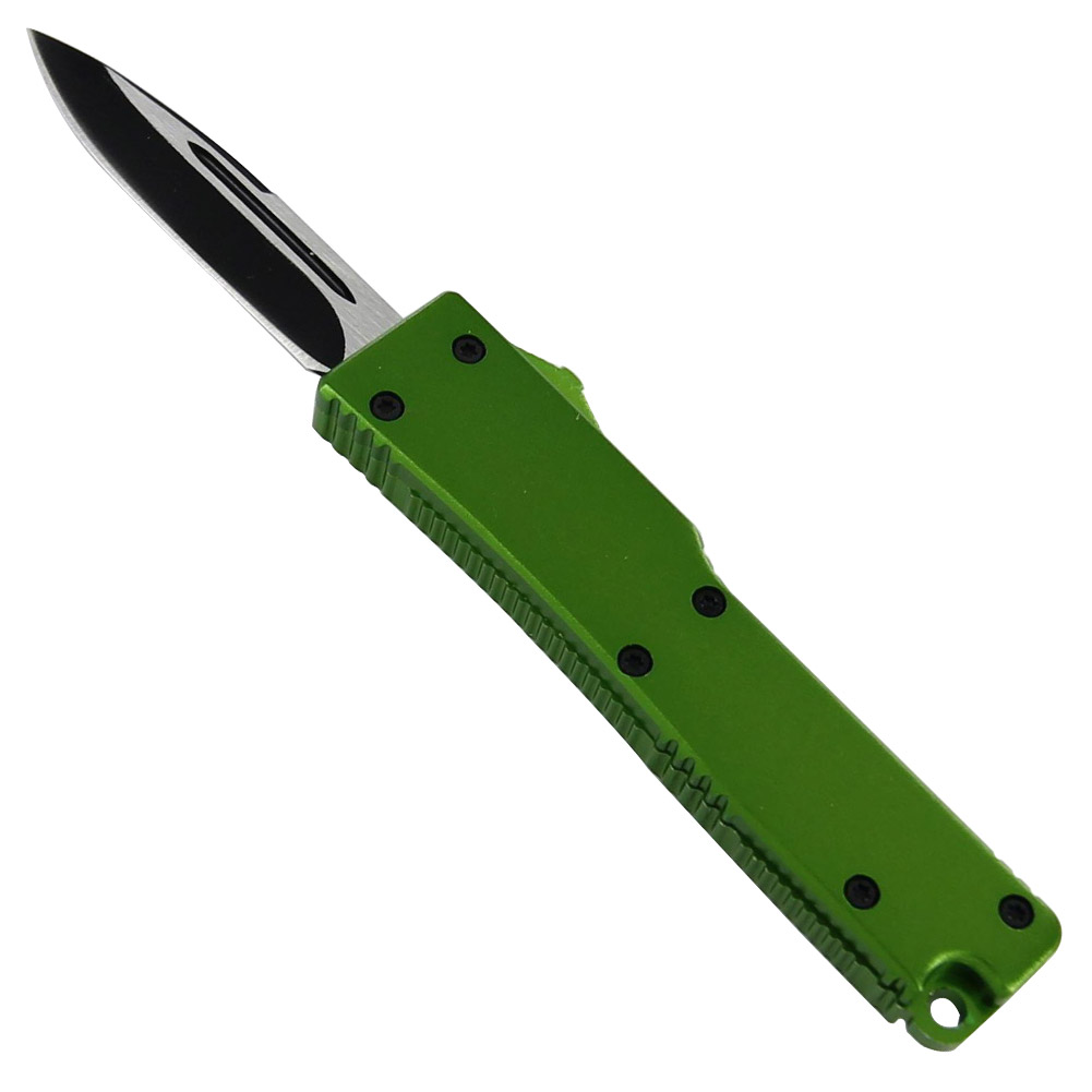 California Legal Green Basilisk OTF Knife