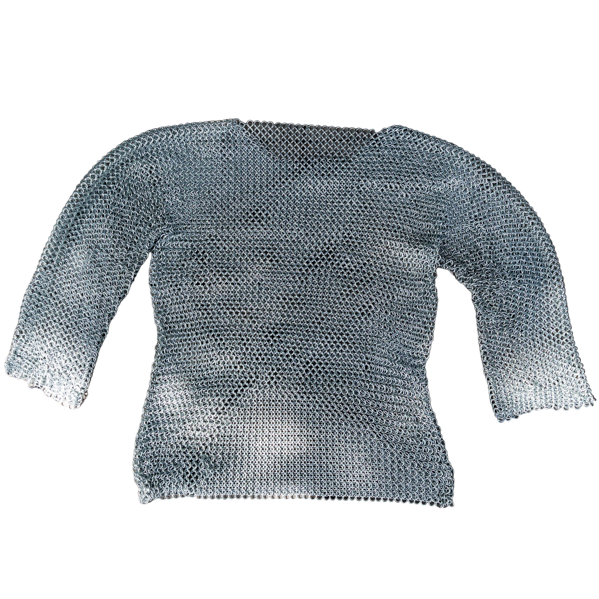 Knights Full Sleeve Hauberk Chainmail Large