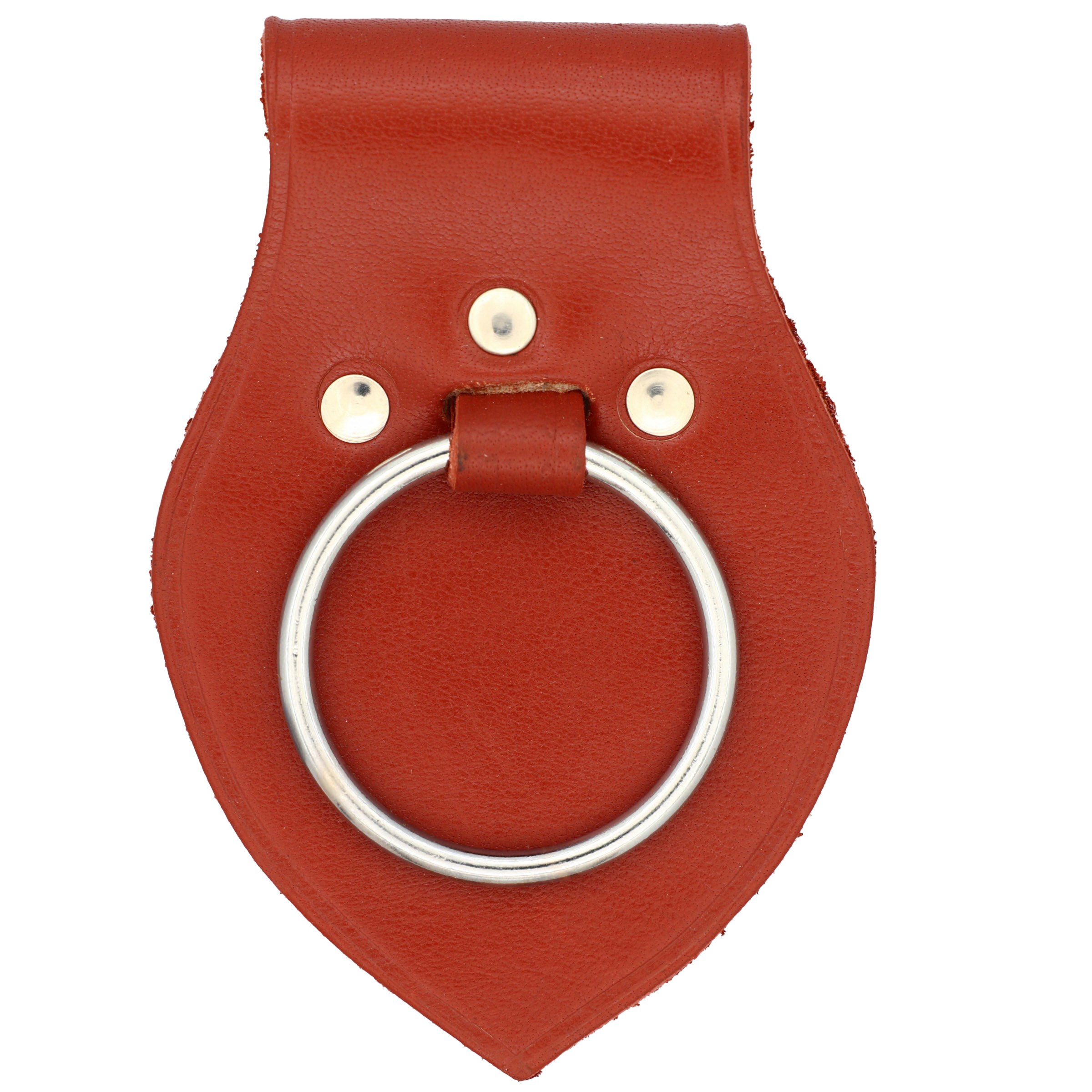 Genuine LEATHER Universal Axe Frog | Maroon