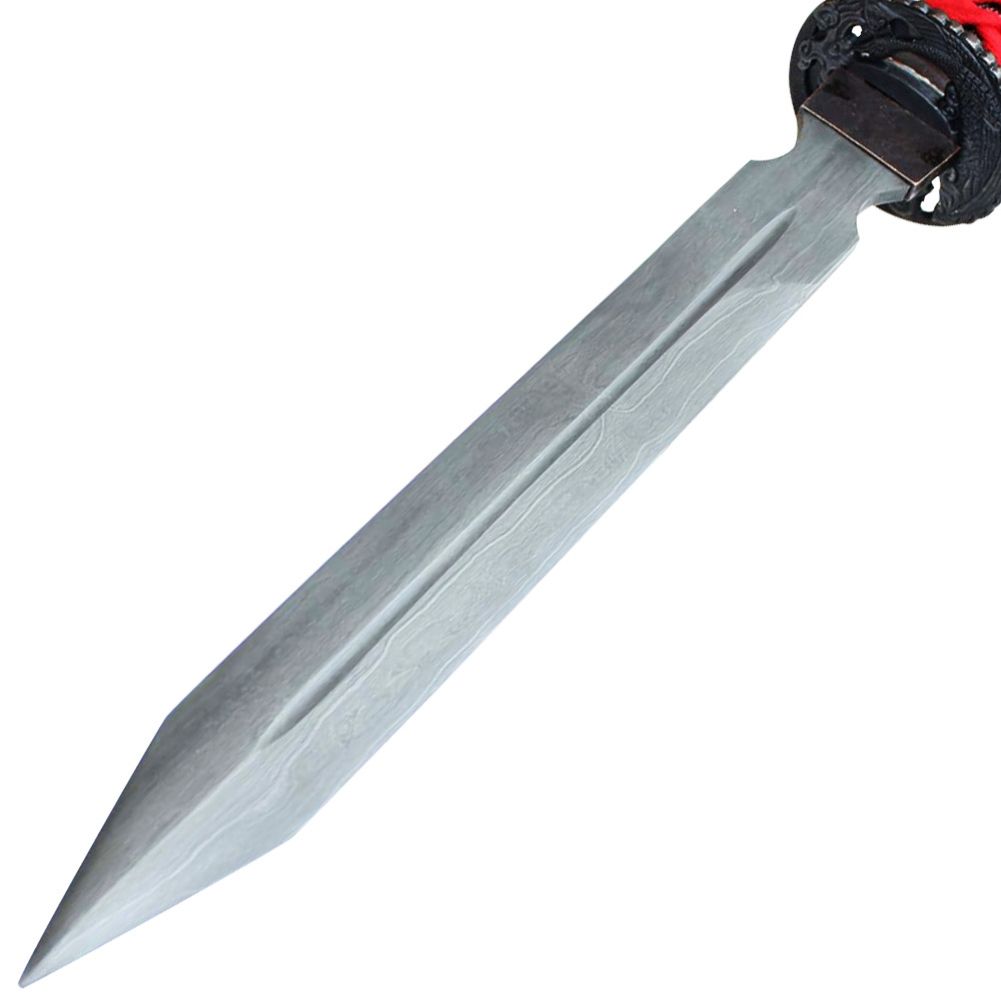 Damascus Steel Japanese Yari