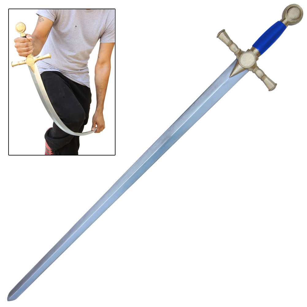 Classic MASONIC Tiler Foam Sword with Fiberglass Core