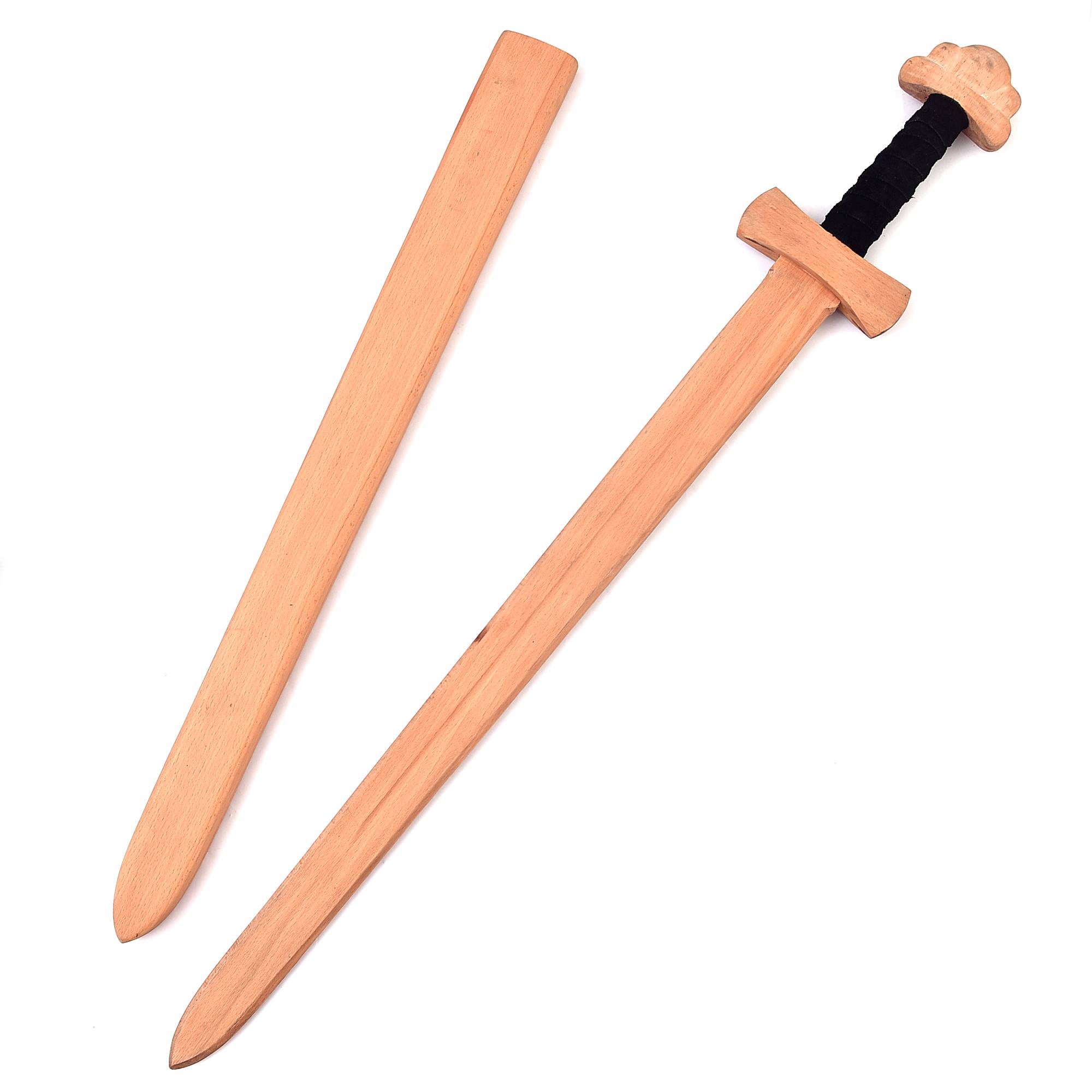 Viking Oakshott TypE X Sword - Full Tang with LEathEr Wrap and WoodEn SCabbard