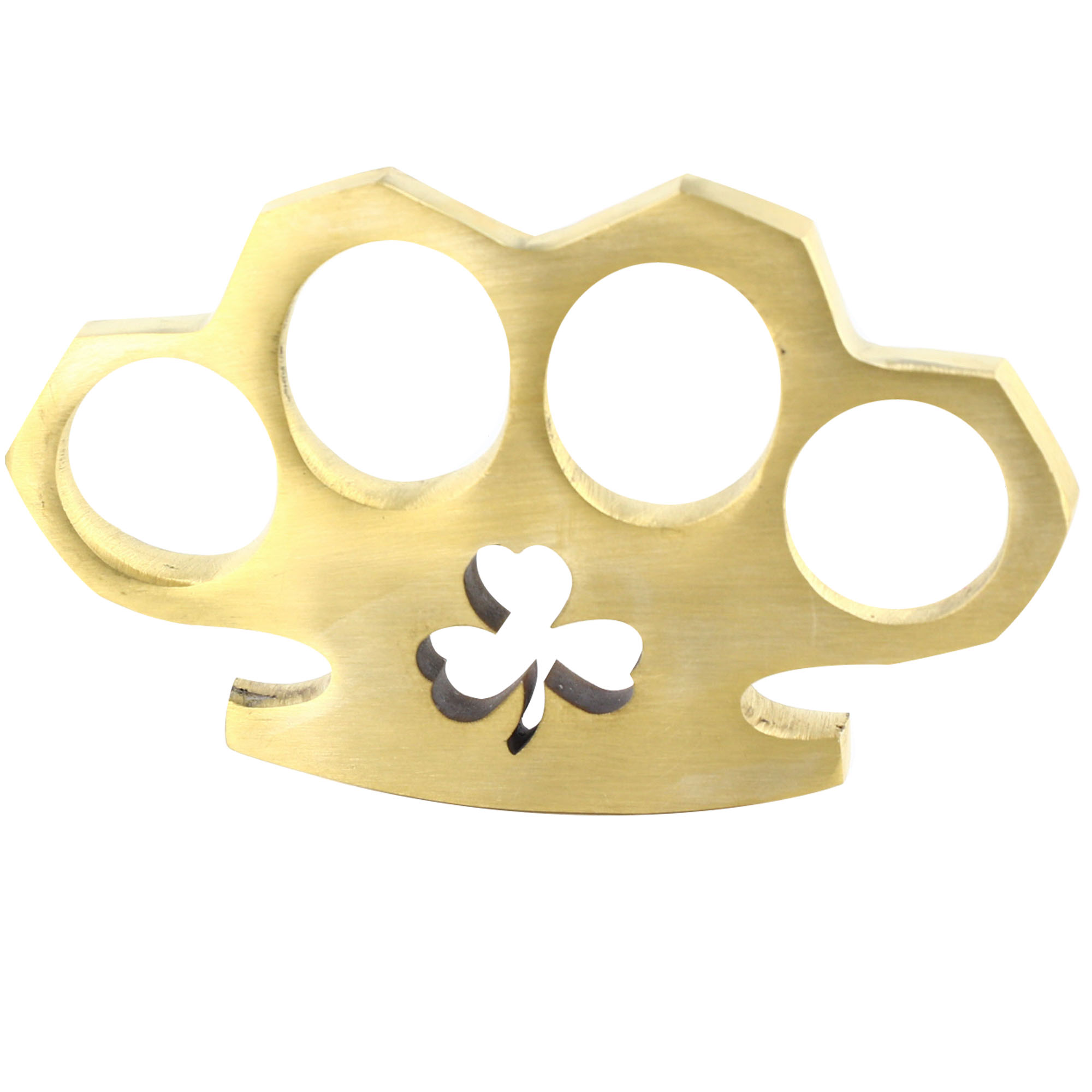 Lucky Punch 100% Pure Brass Knuckle Duster Novelty Paper Weight Knuckles