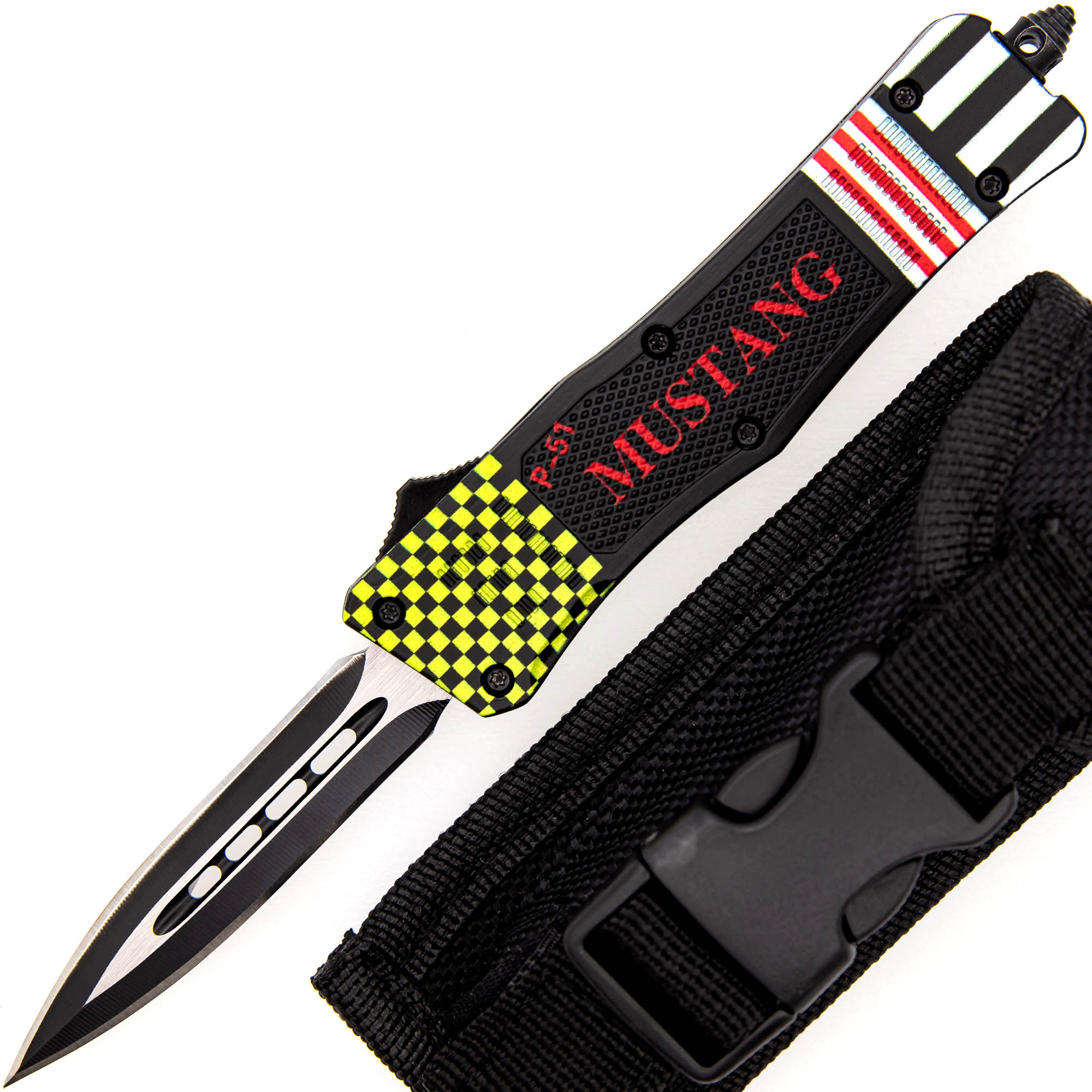 Peter Dash Flash Automatic Dual Action Compact OTF KNIFE