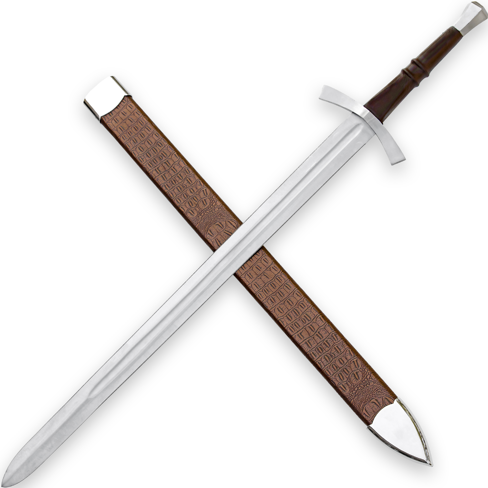 RINGing Metal 1095 High Carbon Steel Medieval Sword Replica