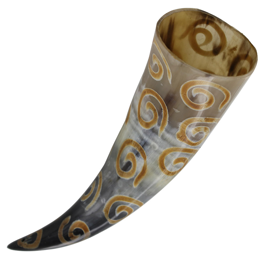 SPIRAL Drinking Horn