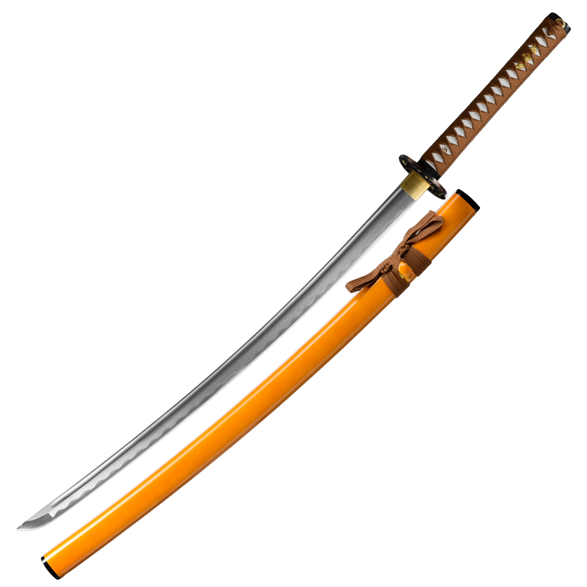 Unperturbed Conviction Iaito Training Katana | 1045 High Carbon Steel Full Tang Samurai Sword w/ Sca
