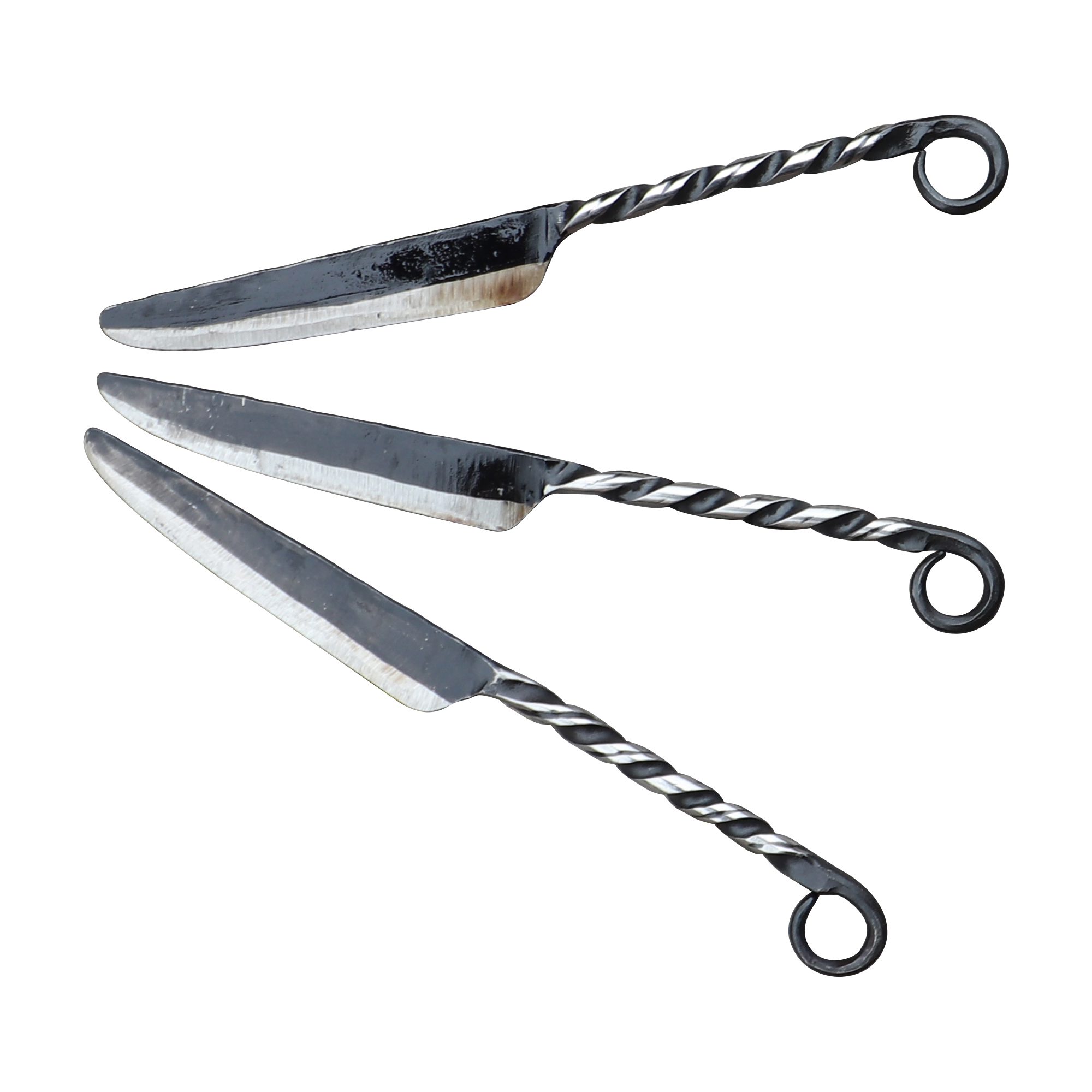 3 Twisted Forged Knives Set