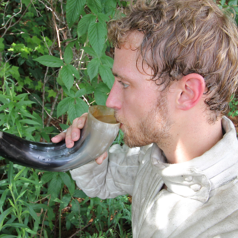 Medieval NOrwegian Viking Drinking Horn