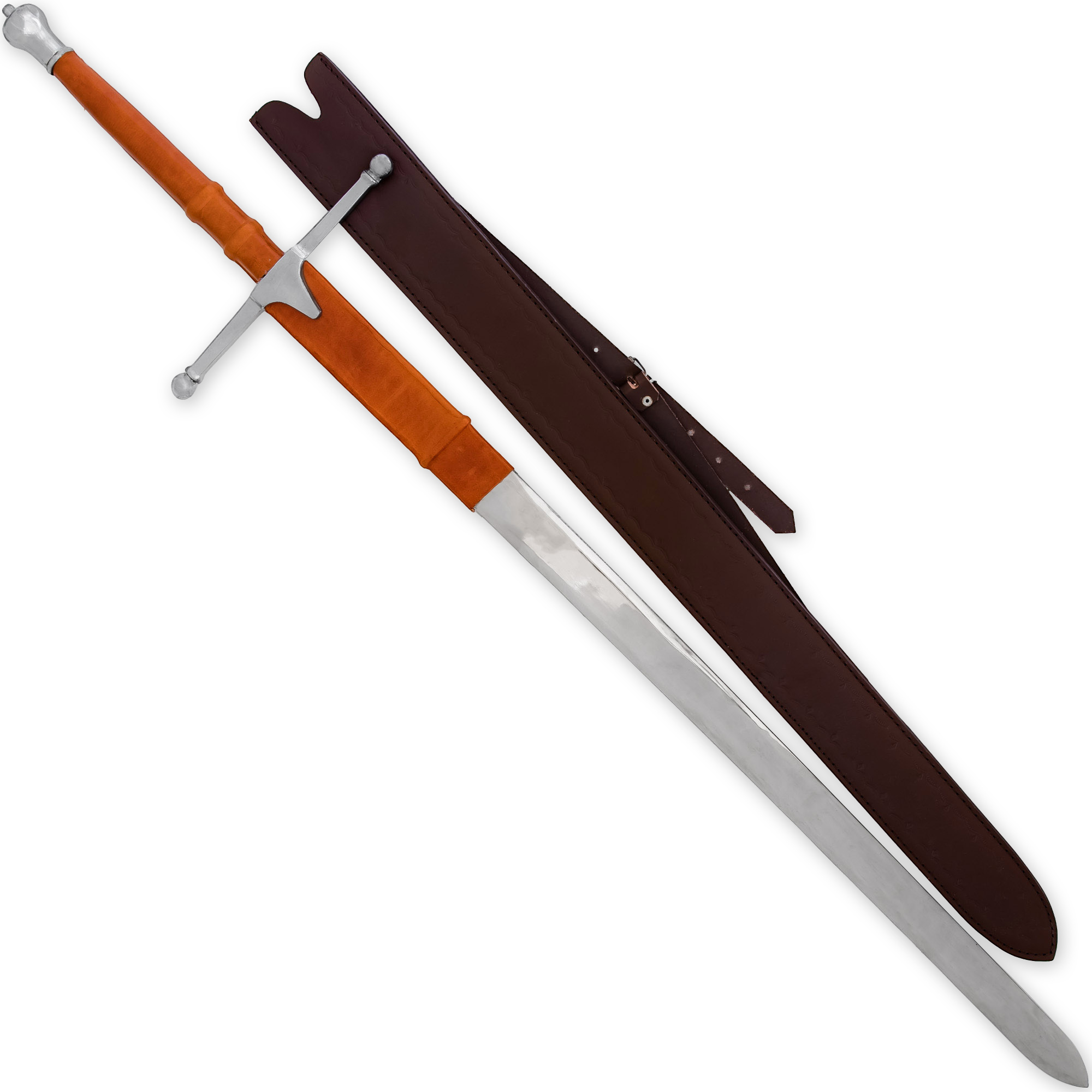 William Wallace Sword With LEATHER Handle