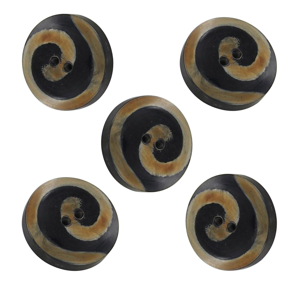 Horn Piper Heritage Hand Crafted 5 Piece Button Set