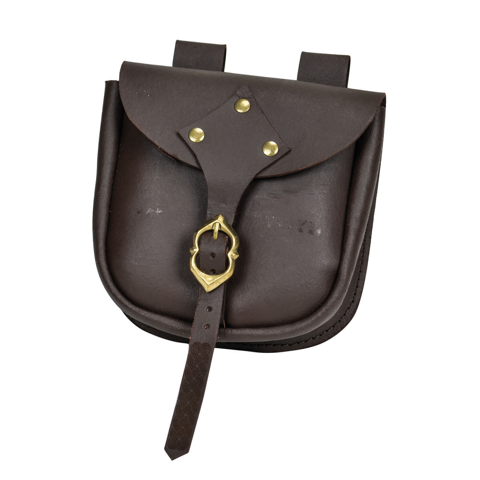Medieval Adventurer?s Brown Authentic Leather Pouch