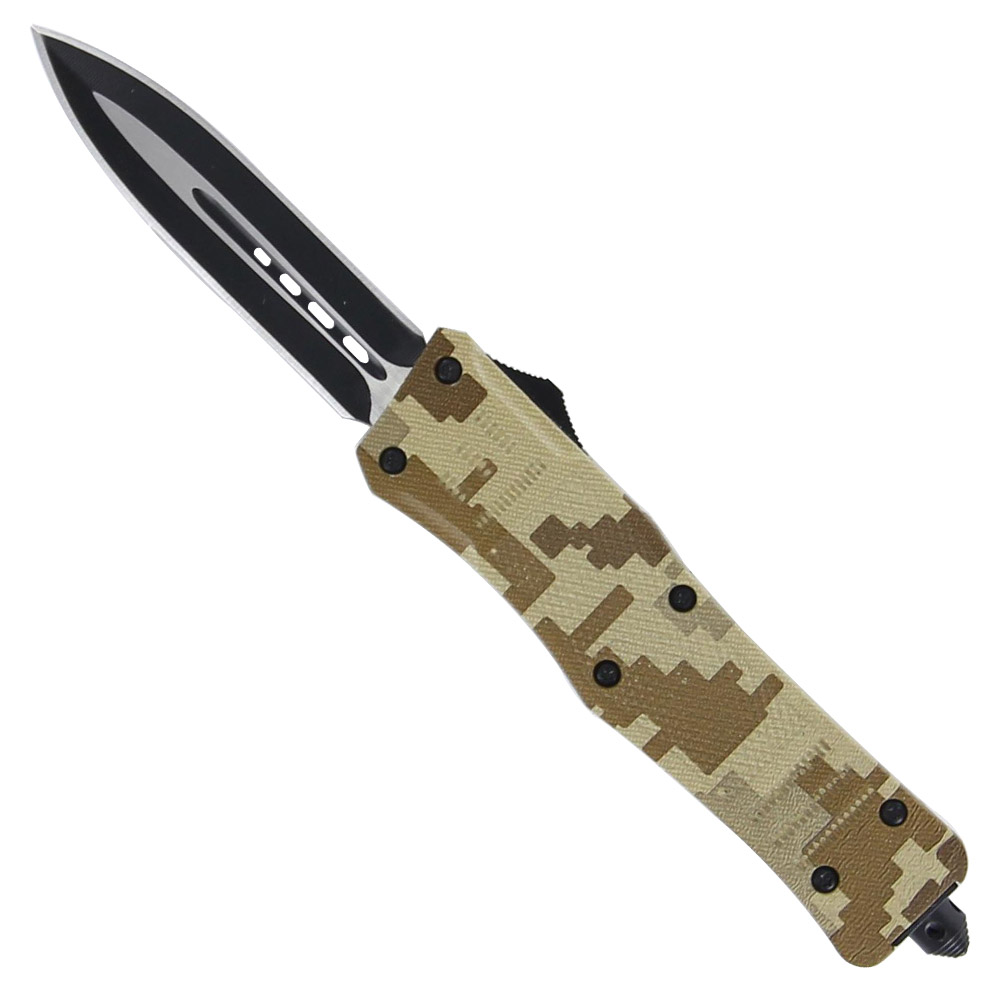 Tactical Sand Dunes OTF KNIFE Automatic