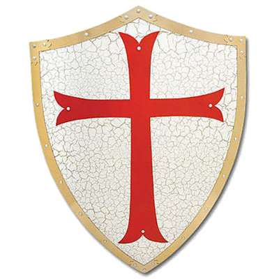 Medieval Knight Crusader Shield Armor