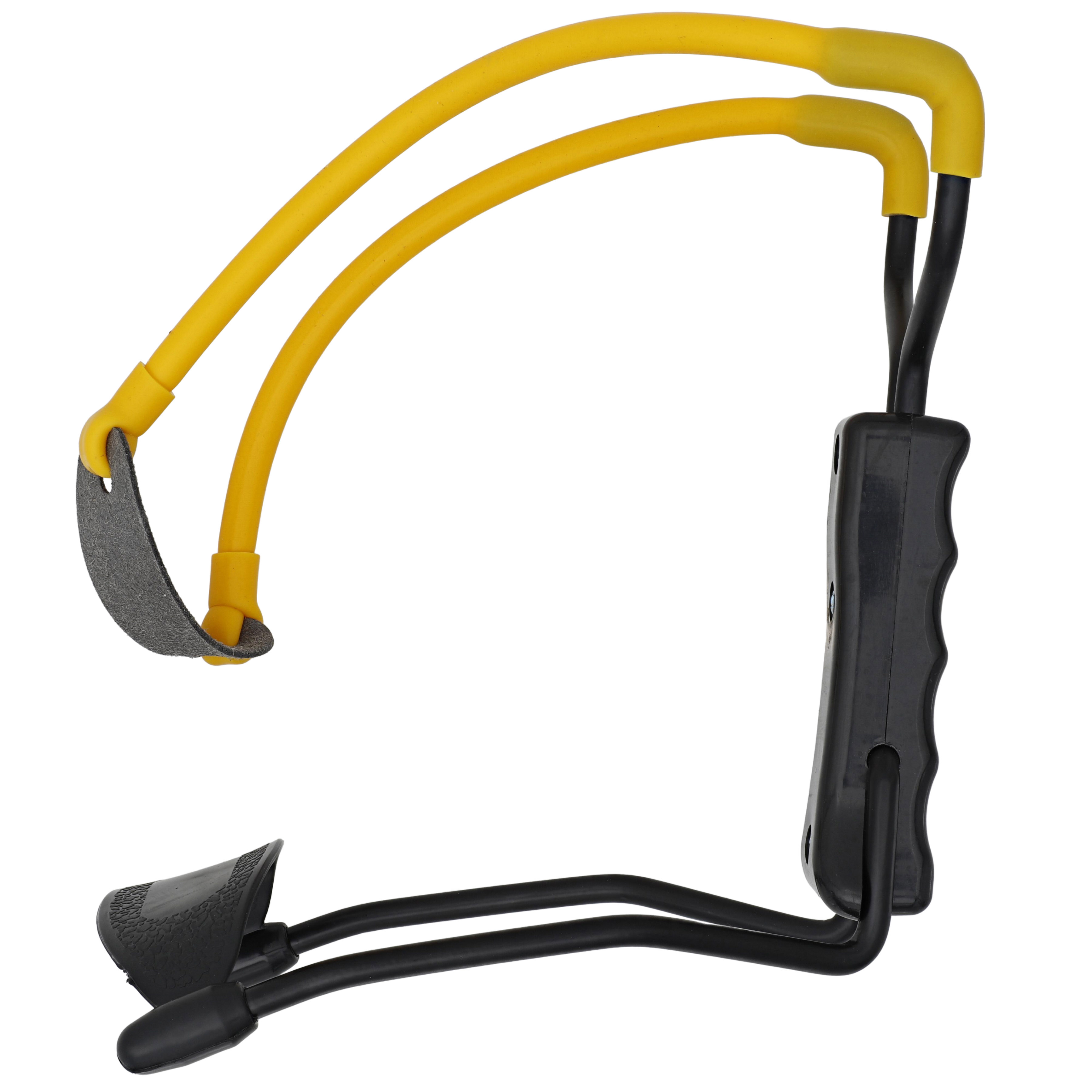 High Velocity Folding Pocket Slingshot - Compact Design with Steel FRAME