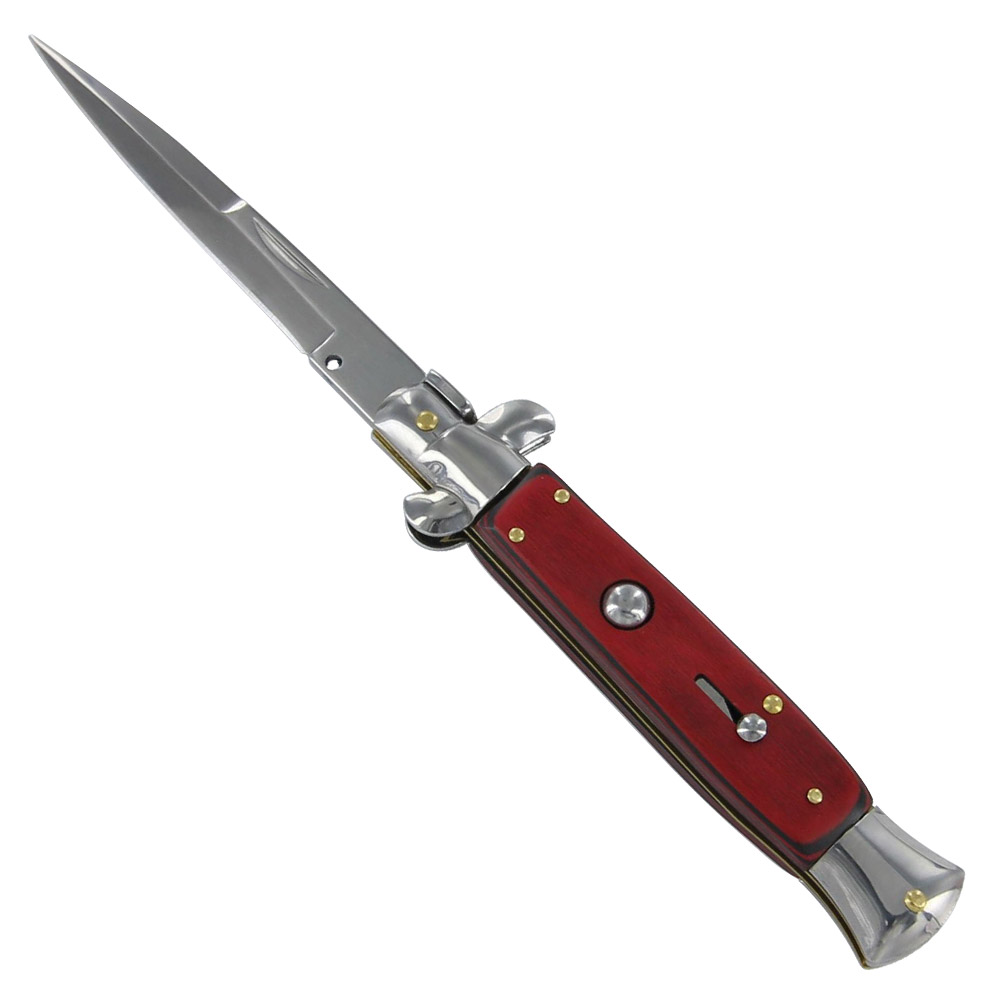 Automatic Arabian Red Stiletto Knife