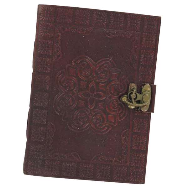 Celtic Circle Bound Leather Diary